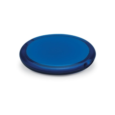 Przeźroczysty niebieski Okrągłe podwójne lusterko