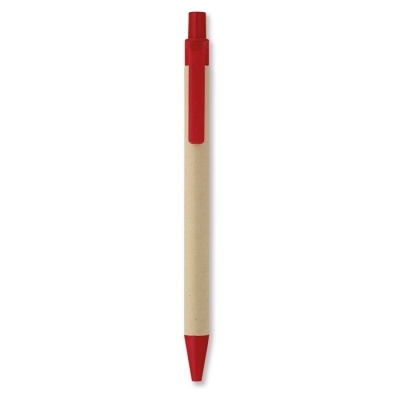 Czerwony Długopis biodegradowalny