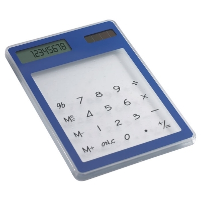 Granatowy Kalkulator, bateria słoneczna