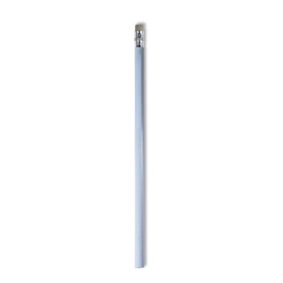Biały Ołówek z gumką