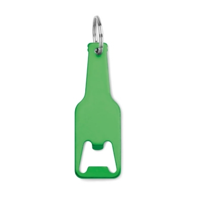 Zielony Otwieracz w kształcie butelki