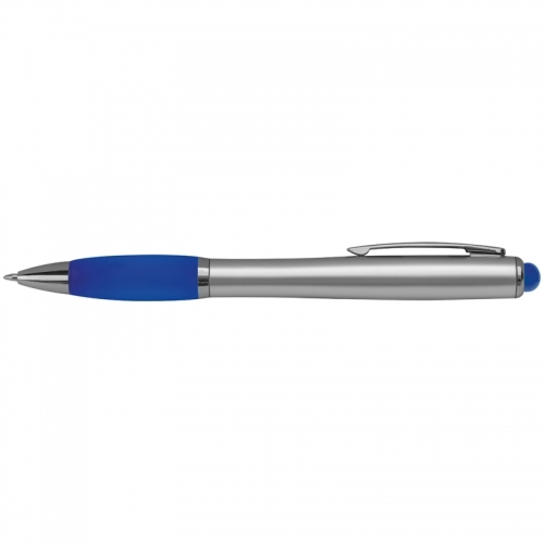 Niebieski Długopis z podświetlanym logo