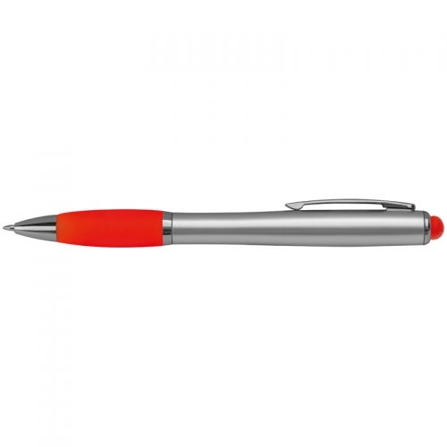 Czerwony Długopis z podświetlanym logo