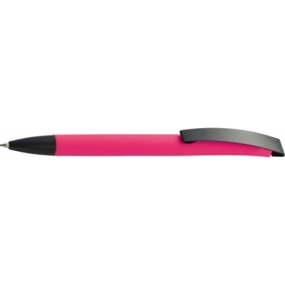 Różowy Długopis plastikowy BRESCIA