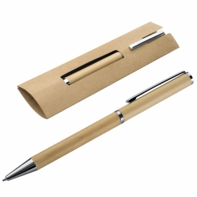 Brązowy Długopis drewniany HEYWOOD