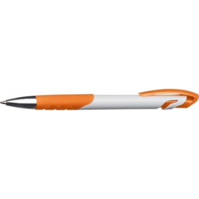 Pomarańczowy Długopis plastikowy HOUSTON