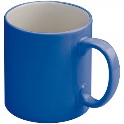 Niebieski Kubek ceramiczny LISSABON 300 ml