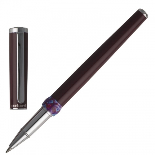 Bordowy Pióro kulkowe/długopis żelowy BLOSSOM BORDEAUX