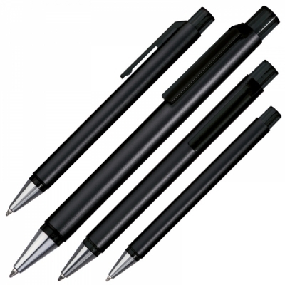 Czarny Długopis metalowy PRESTON