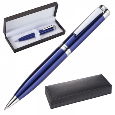 Niebieski Długopis metalowy PHOENIX