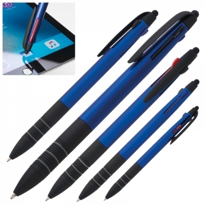 Niebieski Długopis plastikowy 3w1 BOGOTA