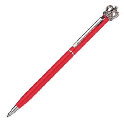Czerwony Długopis metalowy KINGS PARK